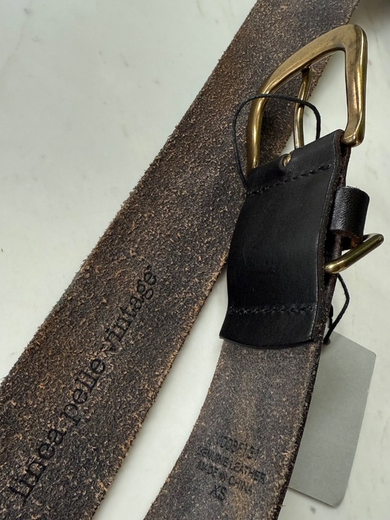 New Linea Pelle Vintage Leather Belt XS main image 12